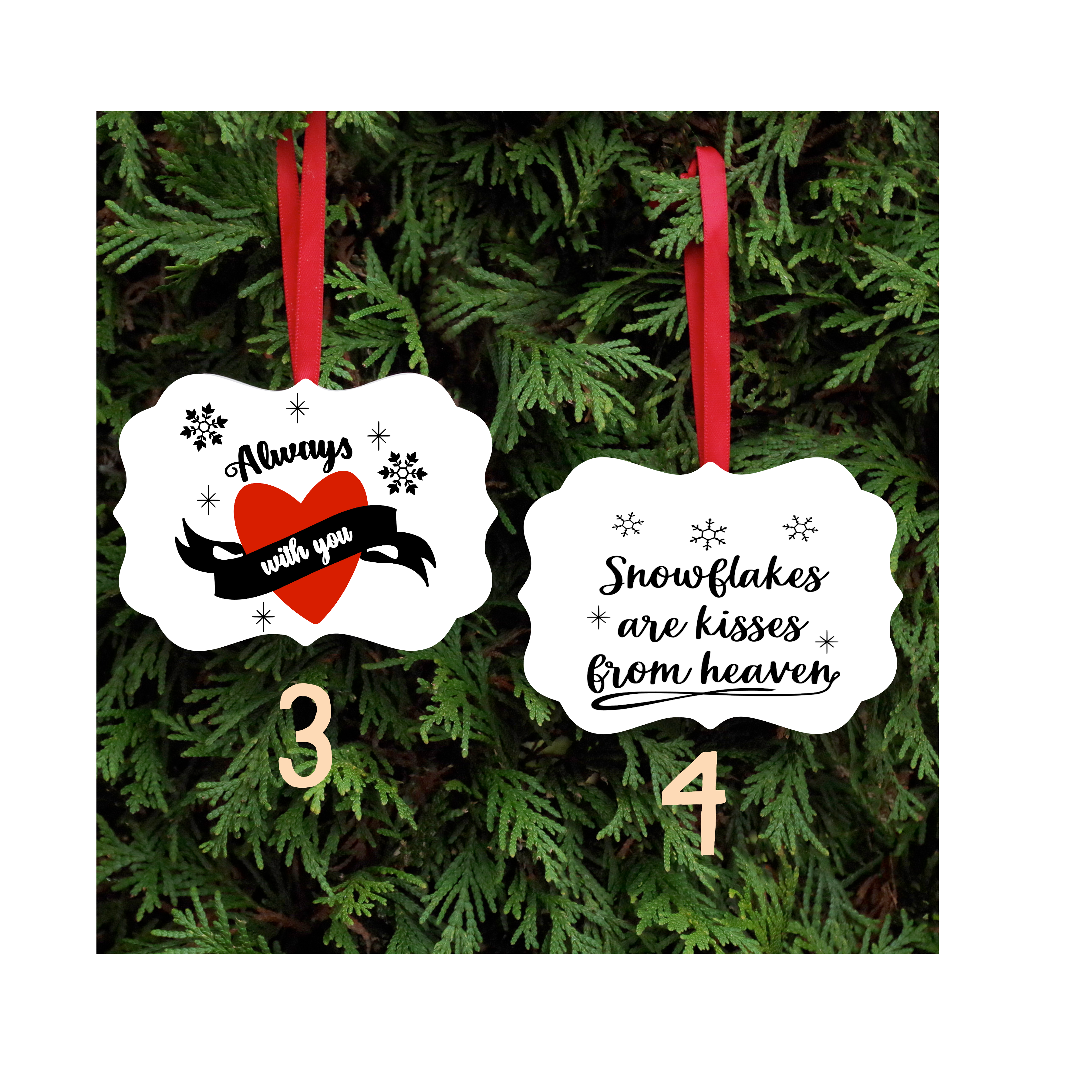 Christmas in Heaven Ornaments