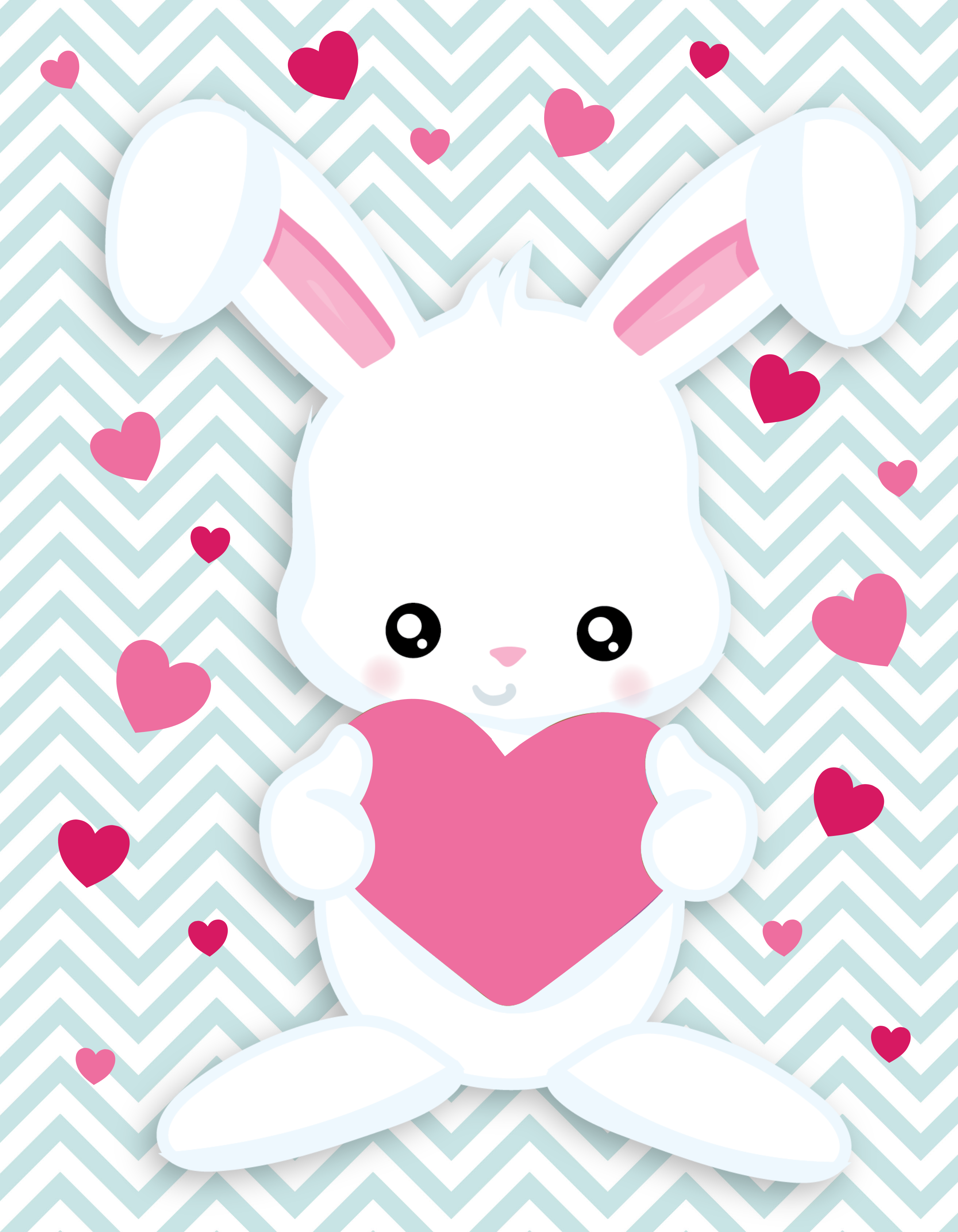 Easter Bunny Love Puzzle | Mema's Custom Studio