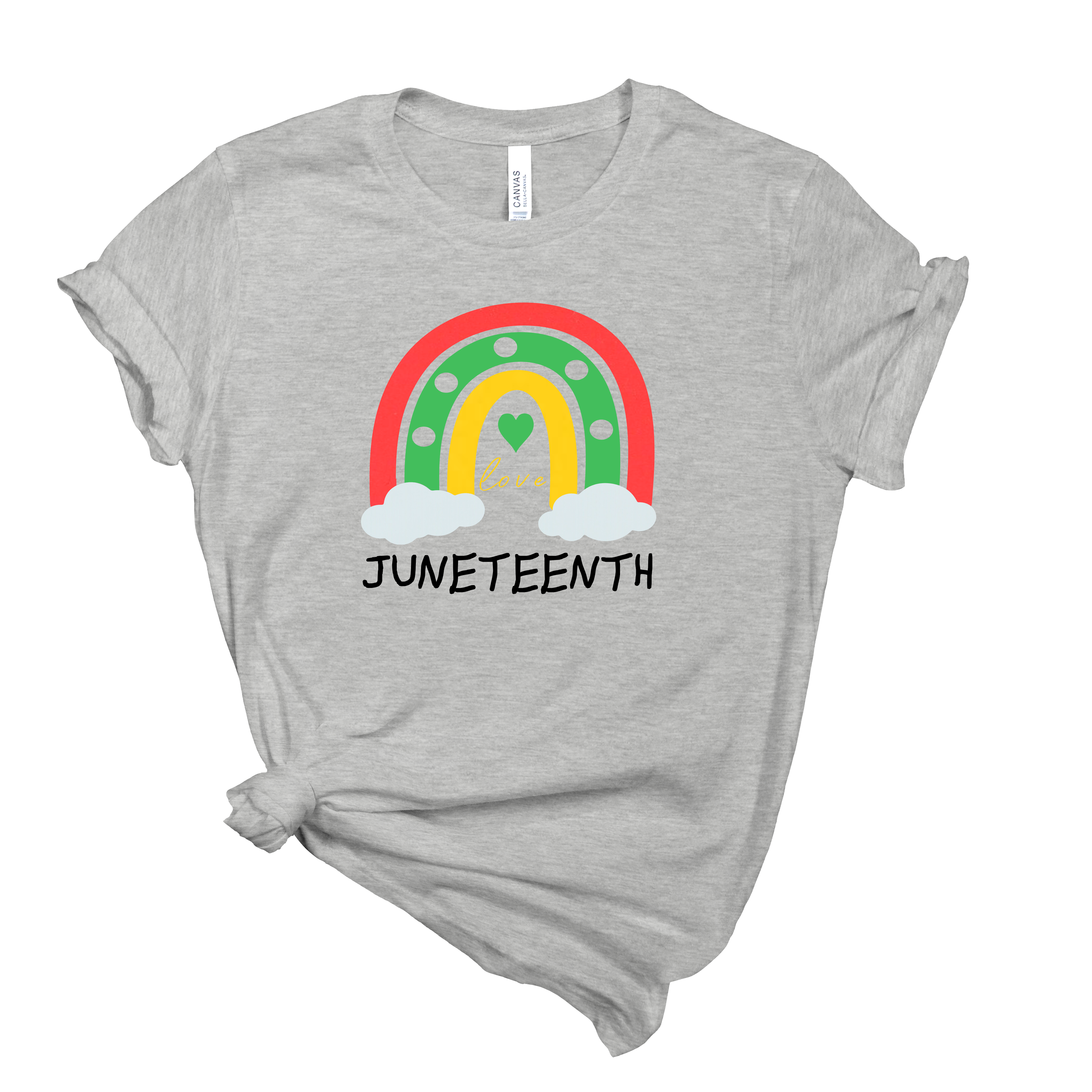 Juneteenth Rainbow T-Shirt | Mema's Custom Studio