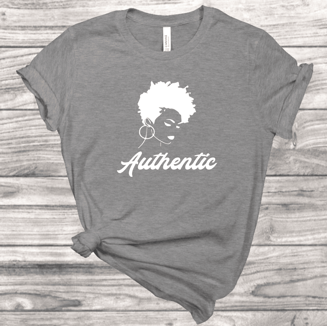 Authentic T-Shirt | Mema's Custom Studio - Mema's Custom Studio