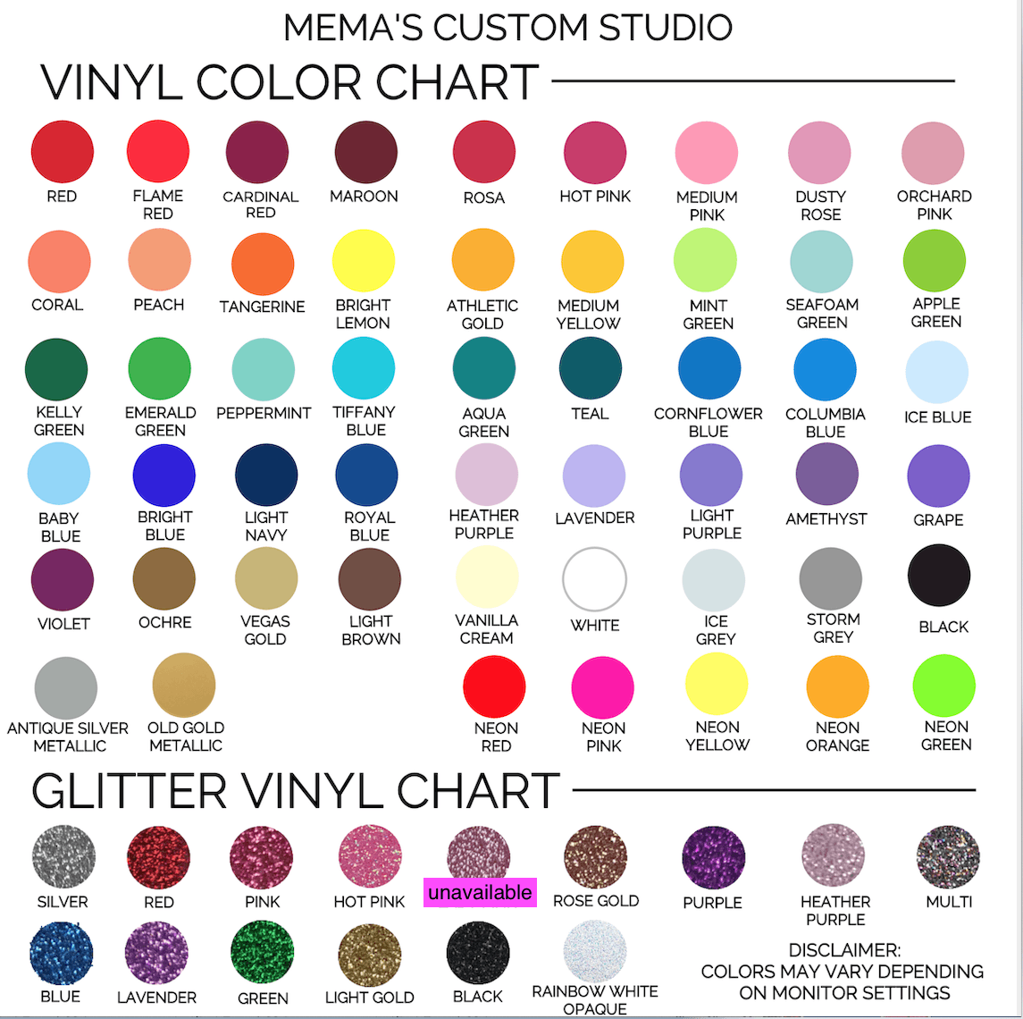 3: Family Vinyl template T-Shirt | Mema's Custom Studio - Mema's Custom Studio