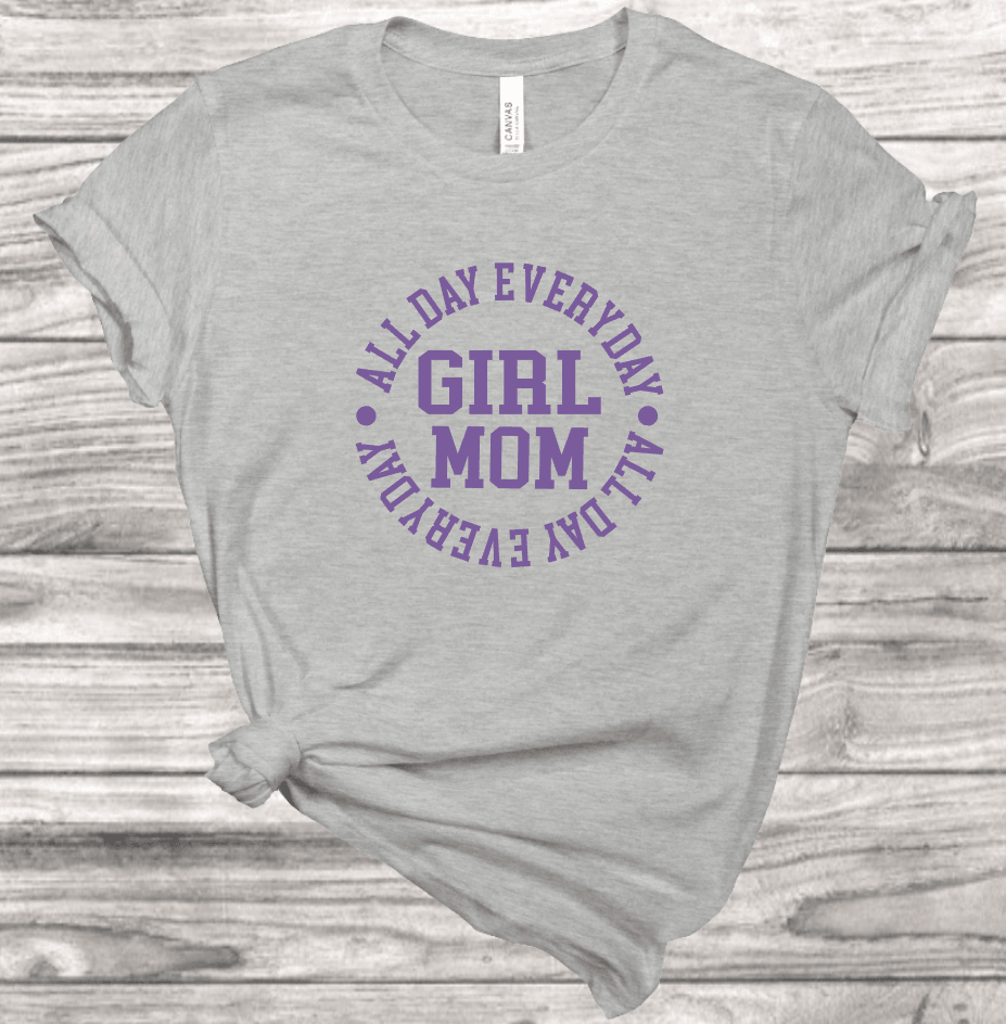 Girl Mom T-Shirt | Mema's Custom Studio - Mema's Custom Studio