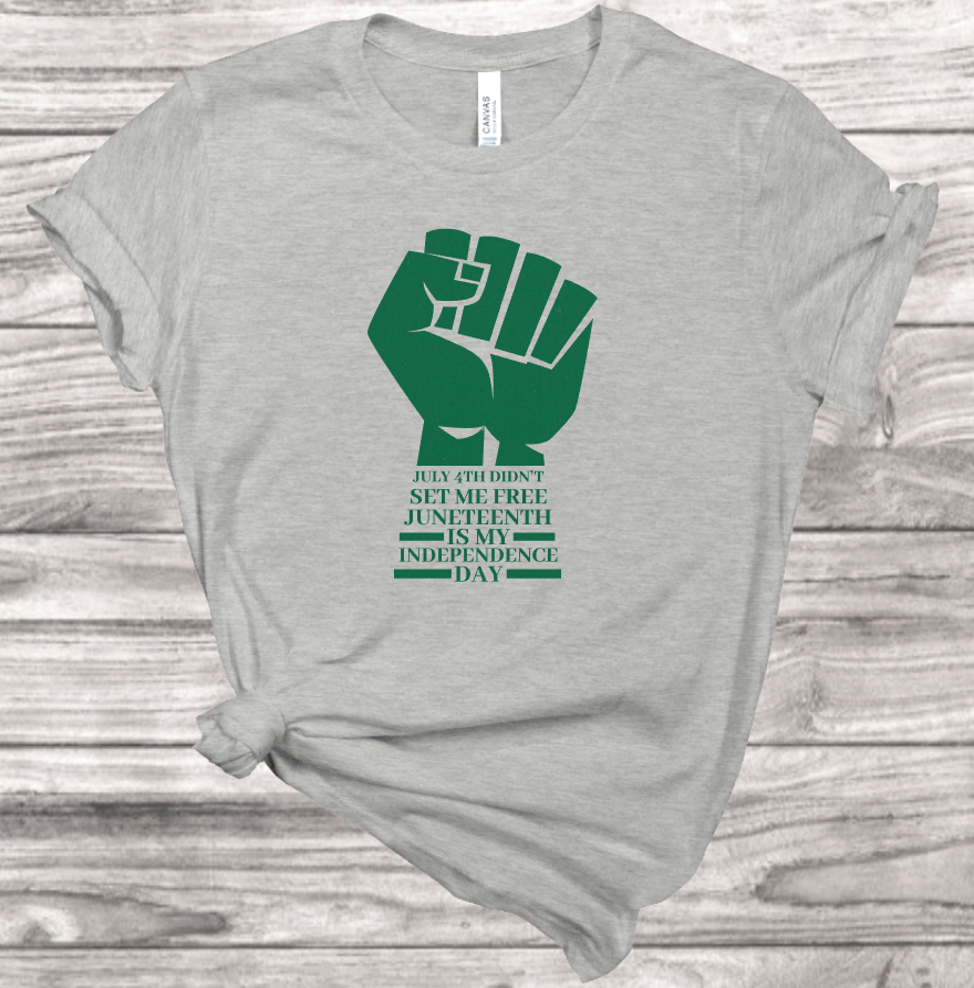 Juneteenth Independence Day T-Shirt | Mema's Custom Studio - Mema's Custom Studio