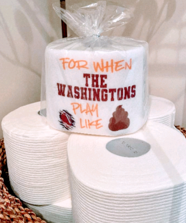 Football Toilet Paper Gift