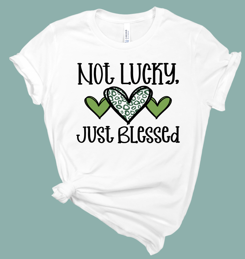 St. Patrick's Day Blessed T-Shirt | Mema's Custom Studio