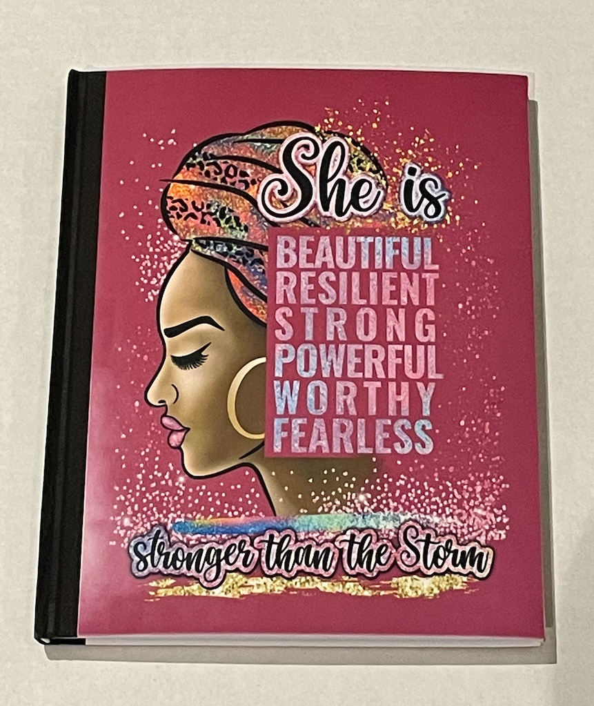 She is Stronger Journal | Mema's Custom Studio