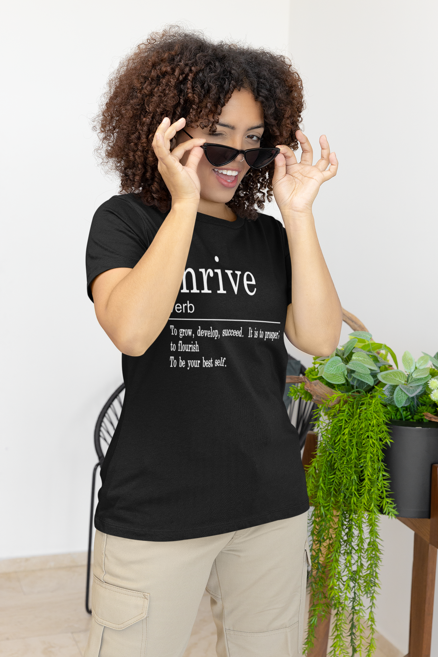 Thrive definition T-Shirt | Mema's Custom Studio