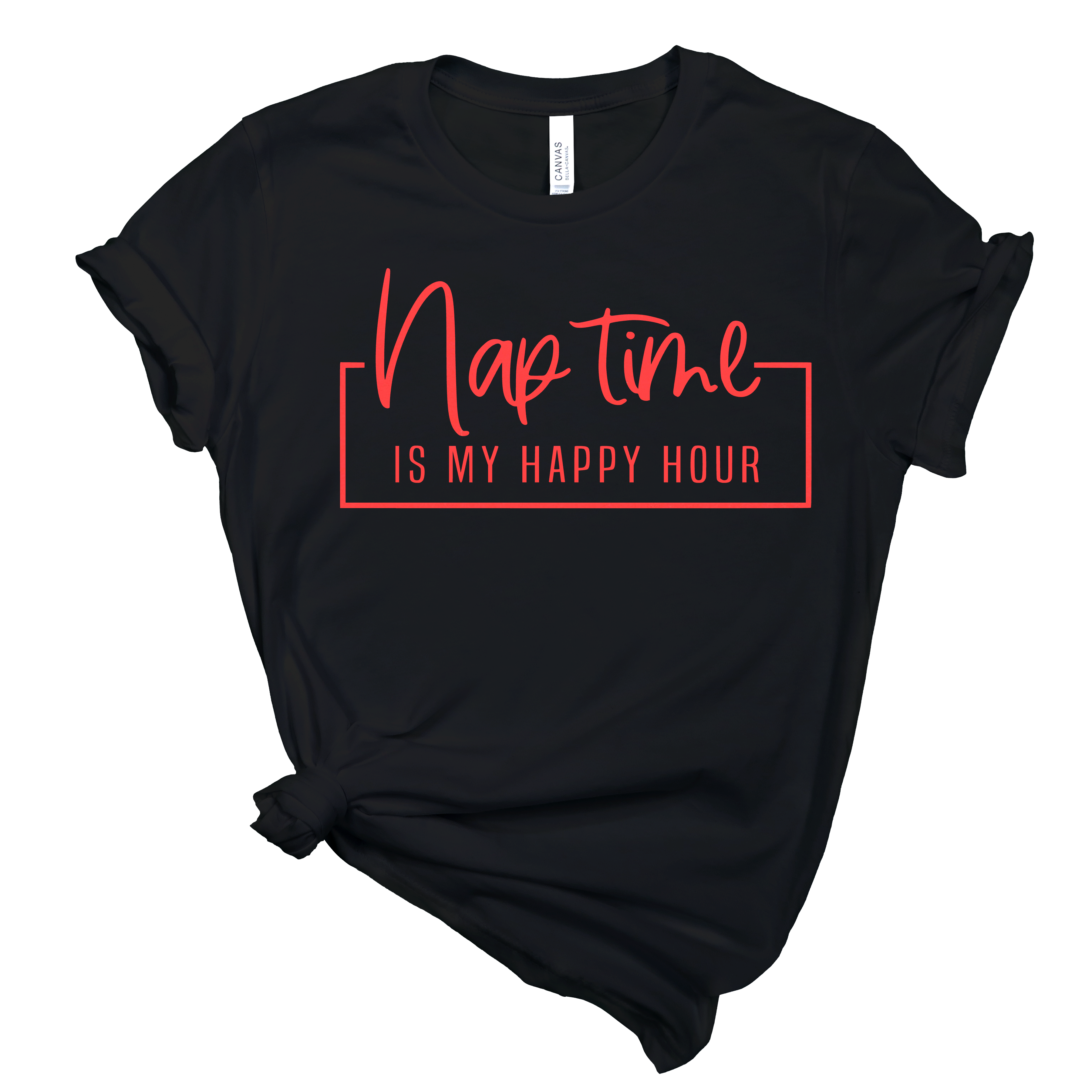 Nap Time Happy Hour T-shirts | Mema's Custom Studio