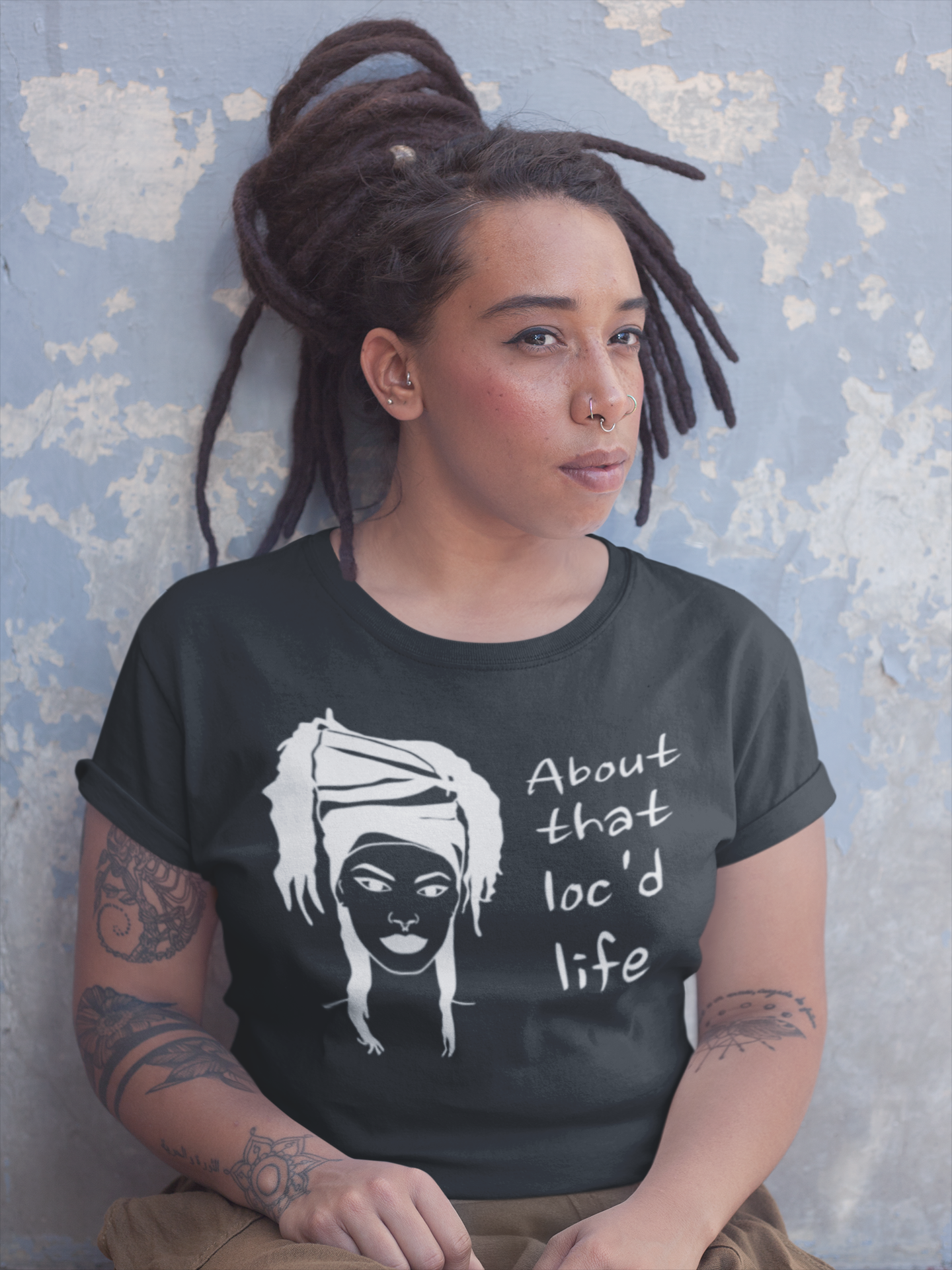 Loc'd Life T-Shirt | Mema's Custom Studio