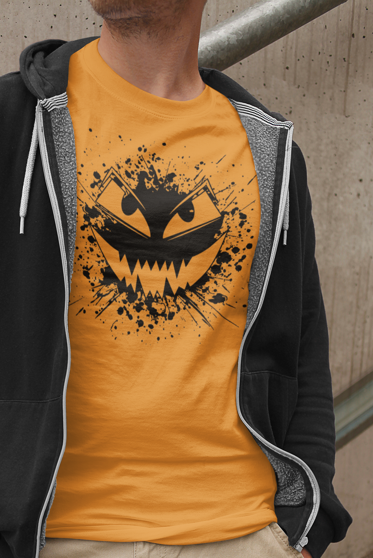 Pumpkin Faces T-Shirt | Mema's Custom Studio