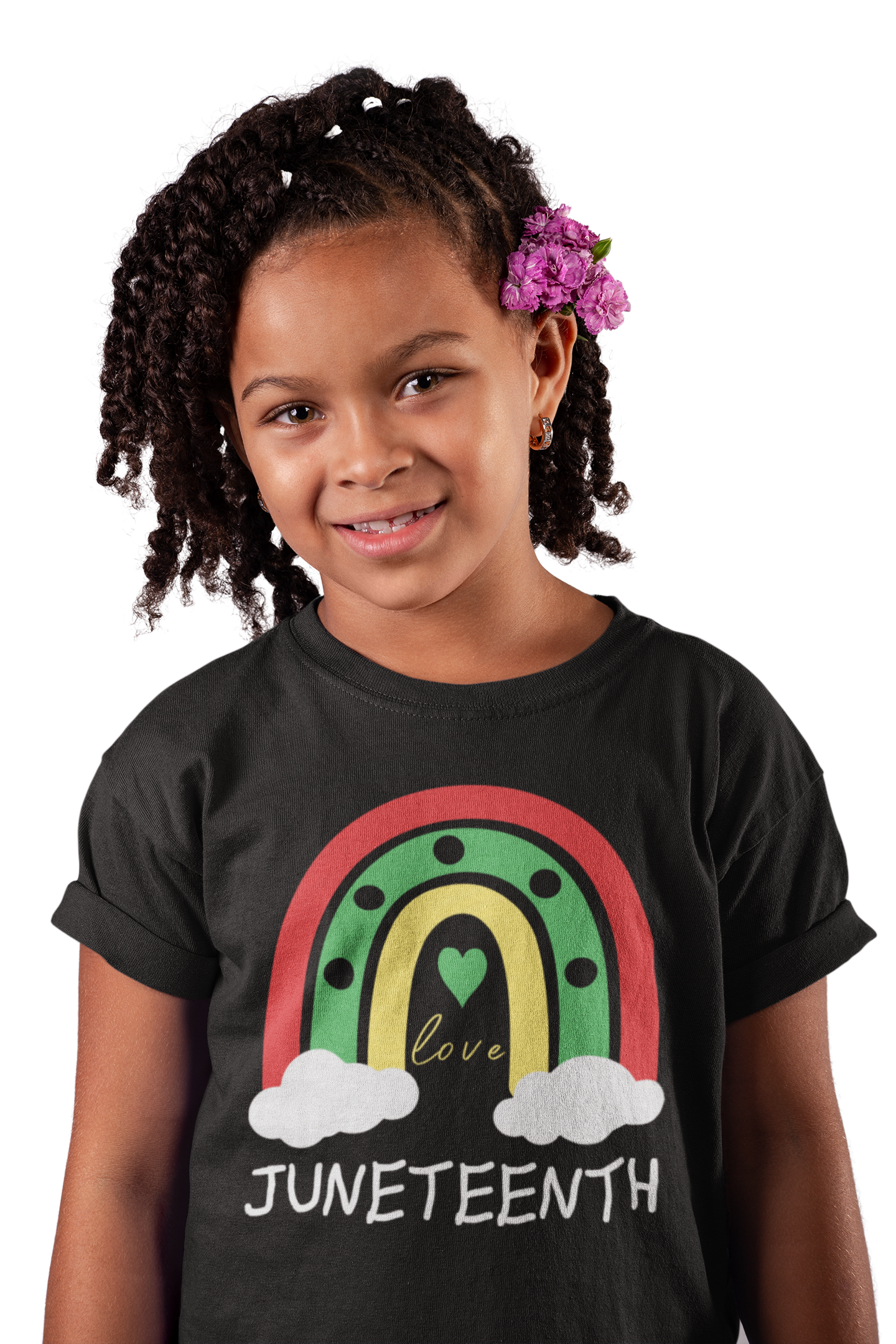 Juneteenth Rainbow T-Shirt | Mema's Custom Studio