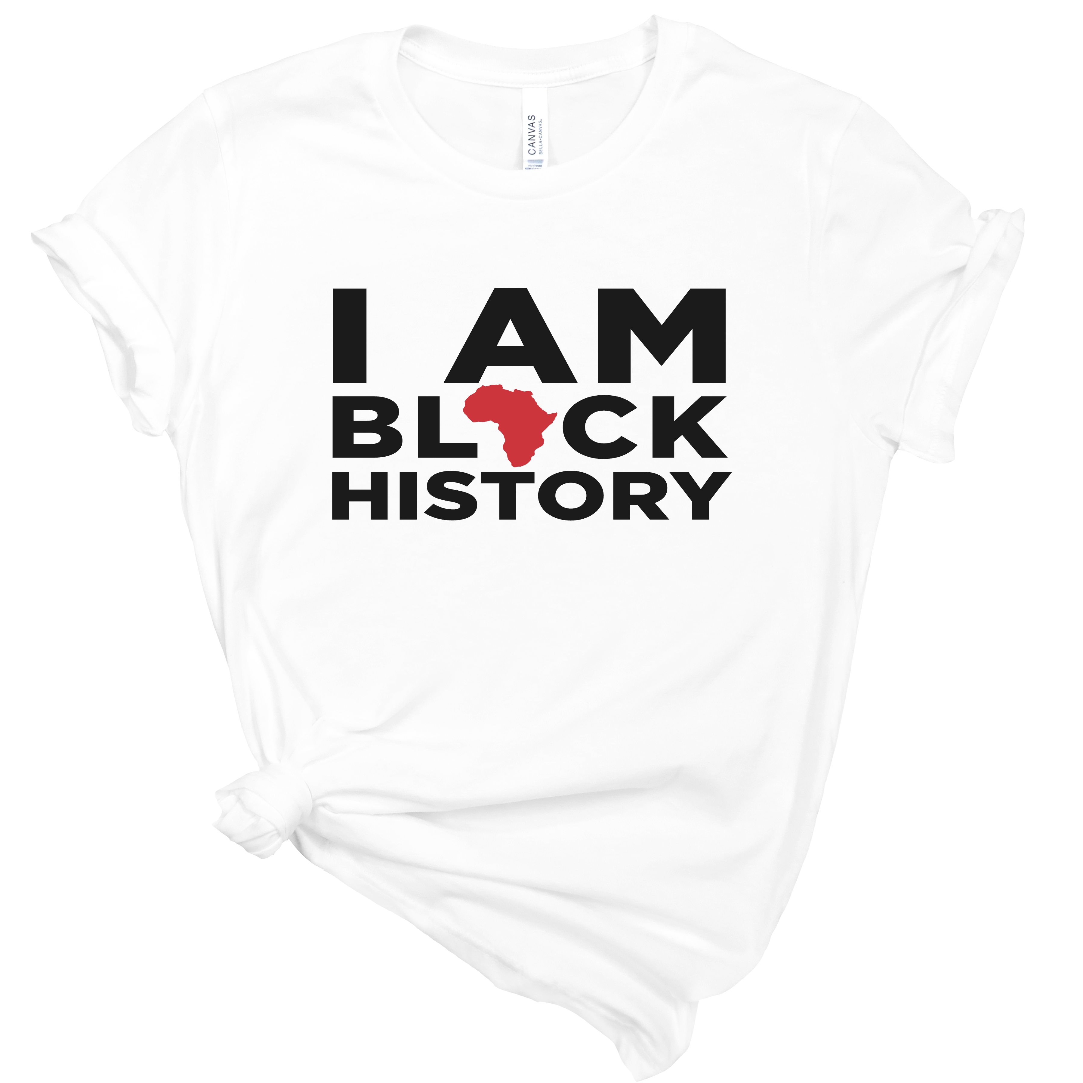 I Am Black History with state | Mema's Custom Studio